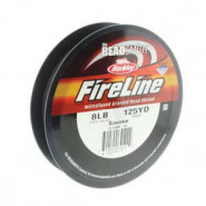 Fireline Perlenfaden 0.17mm (8lb) Smoke grey - 114.3m